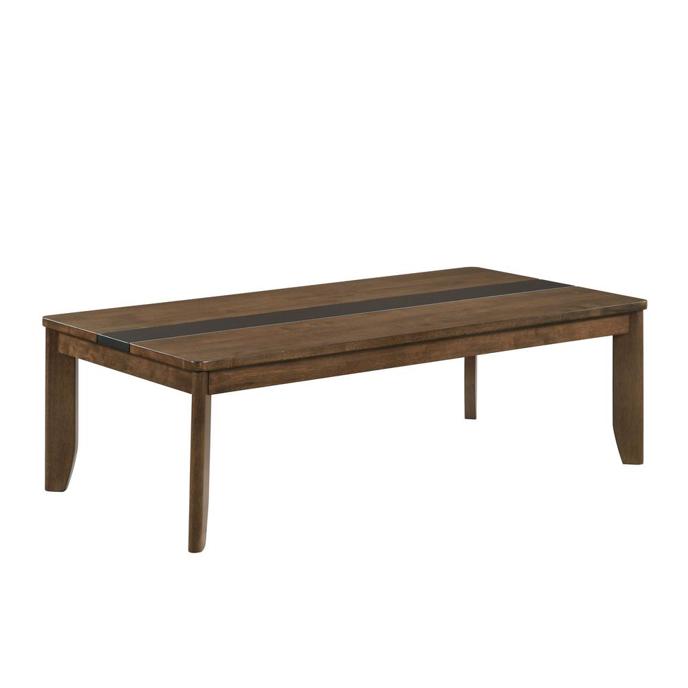 light walnut coffee table
