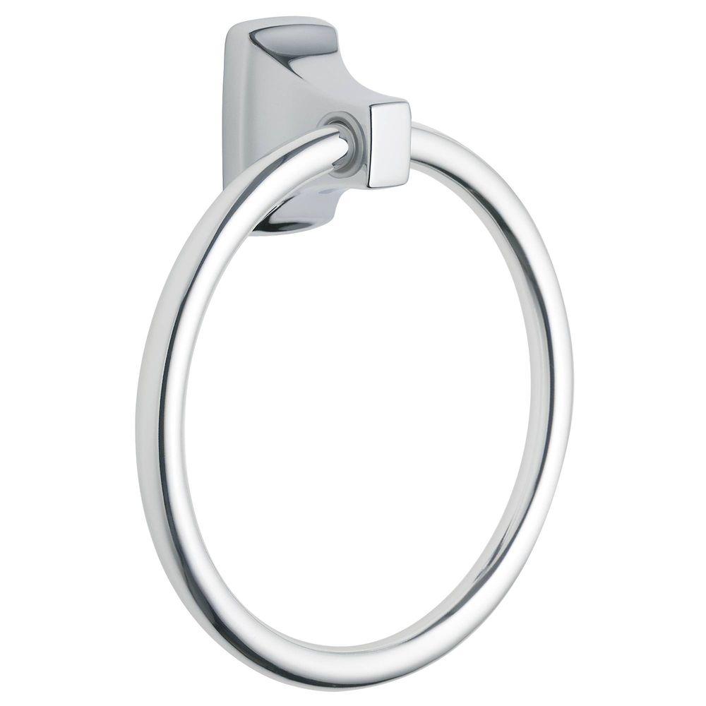 MOEN Contemporary Towel Ring in ChromeP5860 The Home Depot