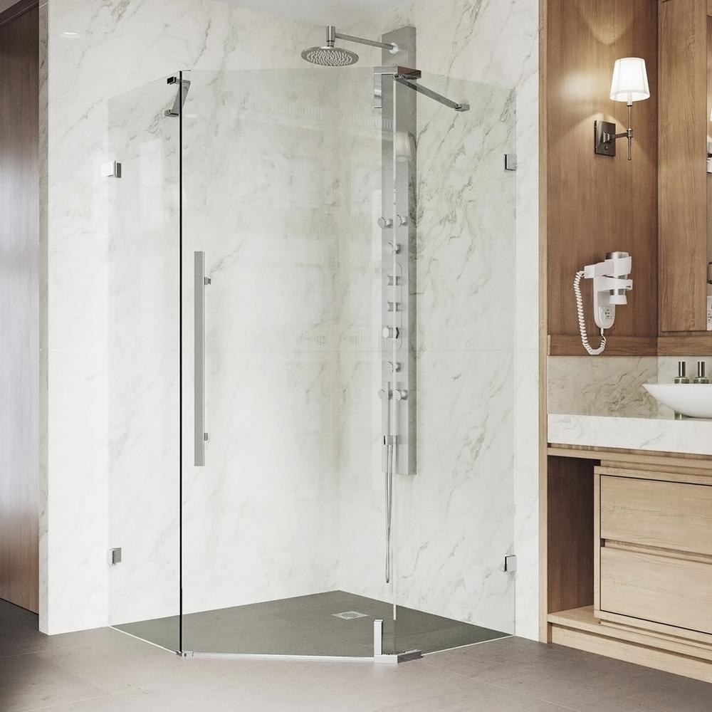 Dreamline 75 3 5 In L Clear Bumper Seal For 3 8 In Glass Shower Door 63007100 1920 The Home Depot