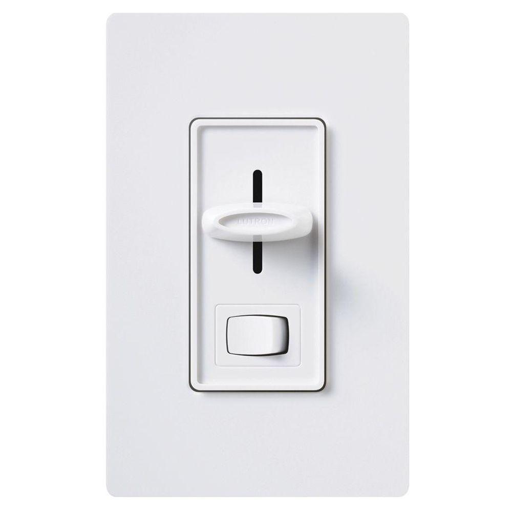 Lutron Skylark 450 Watt Single Pole Magnetic Low Voltage Dimmer Lutron Skylark 450 Watt Single Pole Magnetic Low Voltage Dimmer White