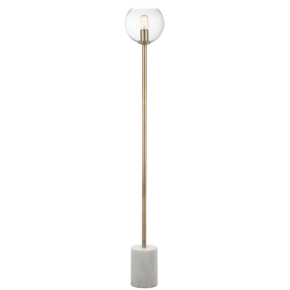 brass gold floor lamp