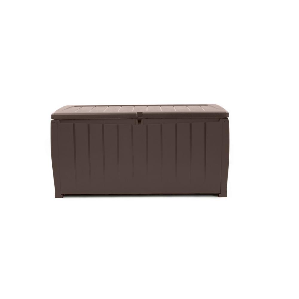 UPC 731161049569 product image for Novel 90 Gal. Resin Deck Box in Espresso Brown | upcitemdb.com