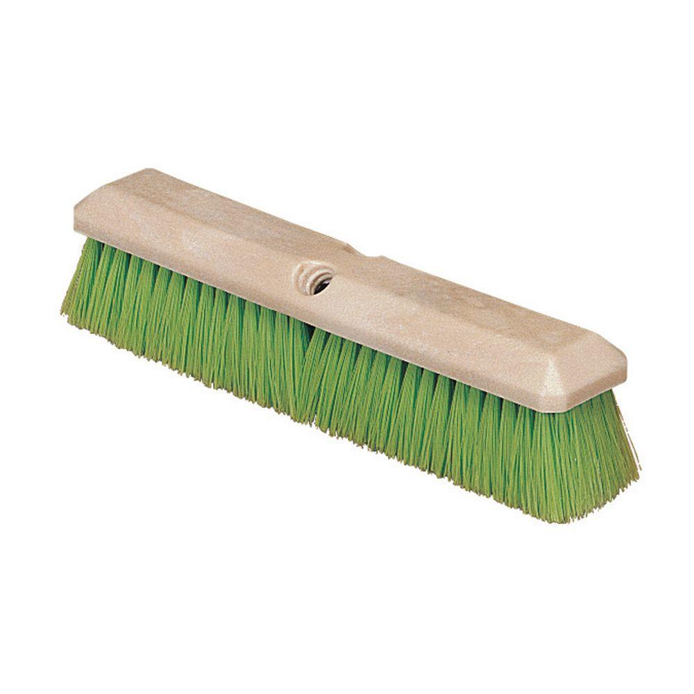 Carlisle 14 in. Nylex Vehicle Wash Scrub Brush in Green (Case of 12)36121475 The Home Depot