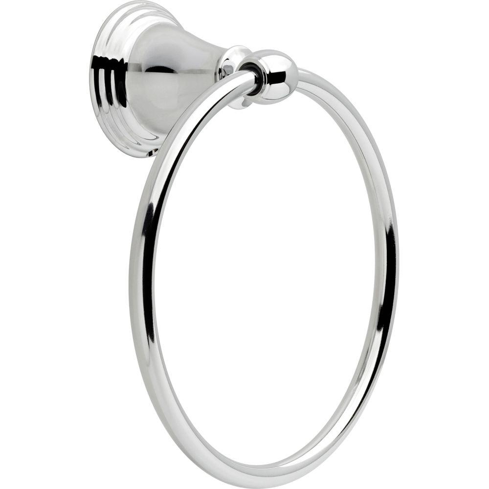 Windemere Towel Ring in Chrome70046 The Home Depot