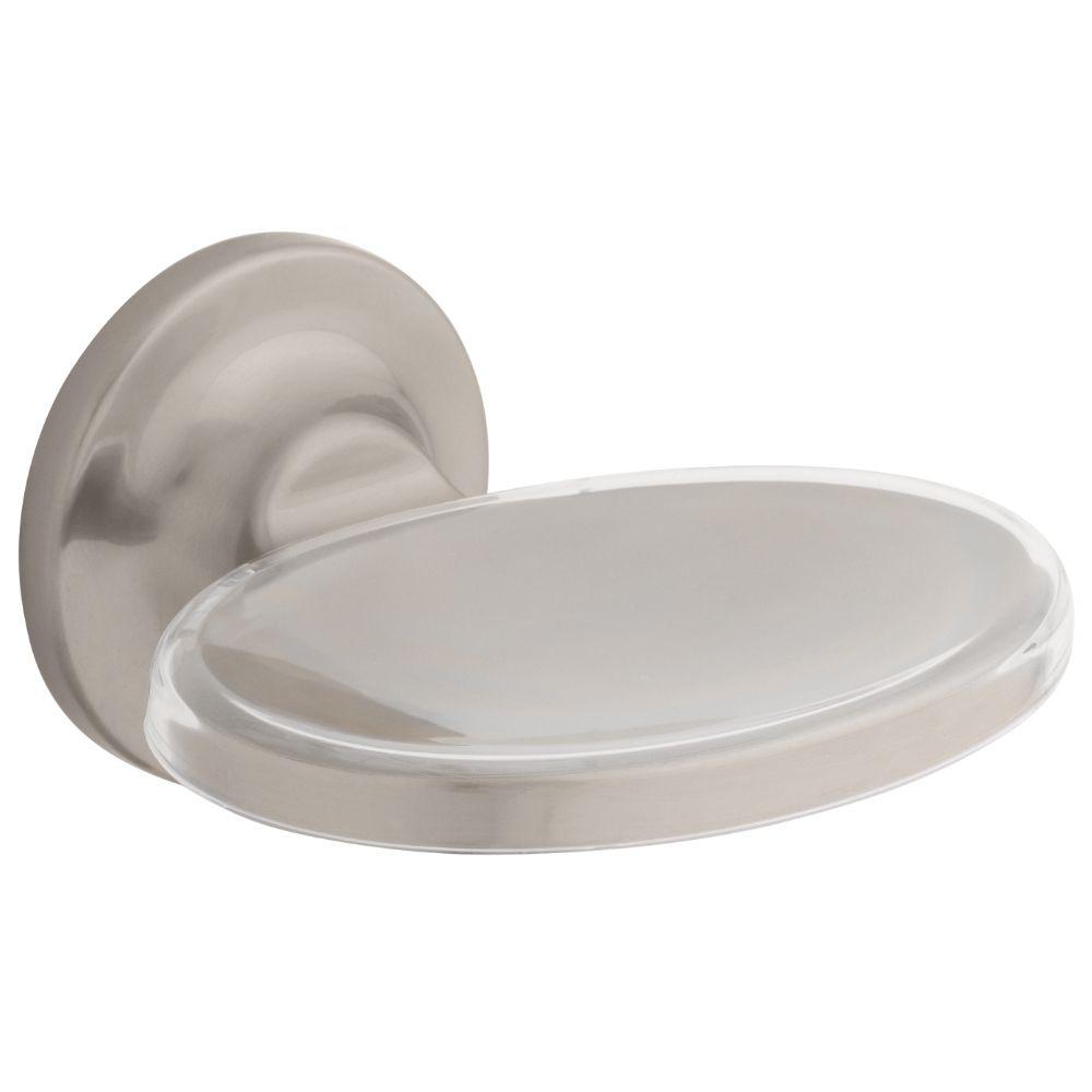 Franklin Brass Astra Wall Mounted Soap Dish In Brushed Nickel 127769   Brushed Nickel Franklin Brass Soap Dishes 127769 64 1000 