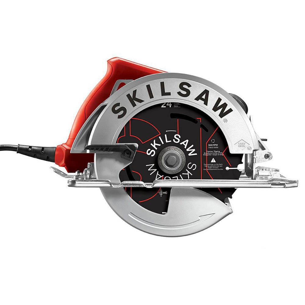 SKILSAW 15 Amp Corded Electric 7-1/4 in. Circular Saw with 24-Tooth SKILSAW Carbide Blade 