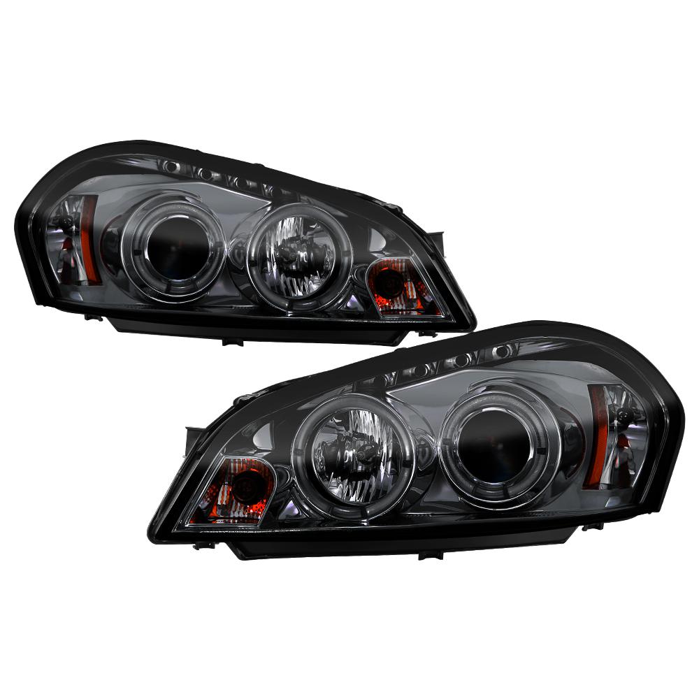 Spyder Auto Chevy Impala 06 13 Monte Carlo 07 Projector Chevy Impala 06 13 Monte Carlo 07 Projector Headlights Led Halo Replaceable Leds Smoke