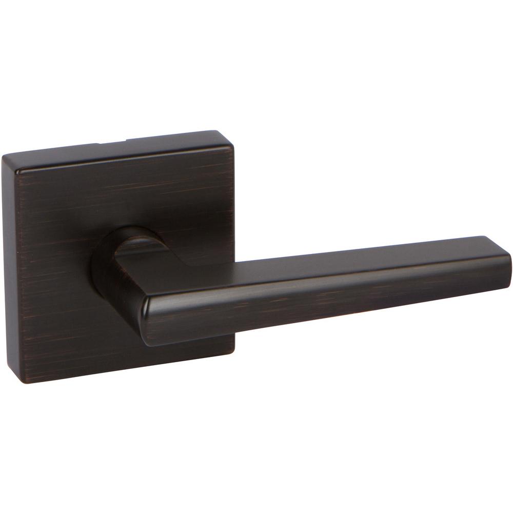 Delaney Tuscany Bronze Vida Dummy Door Lever 353557 The Home Depot