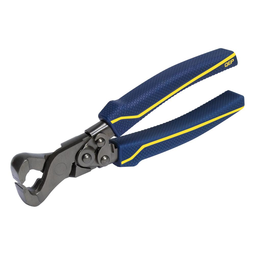 QEP 9 in. Compound Tile Nipper with Tungsten Carbide Tips for All Tile