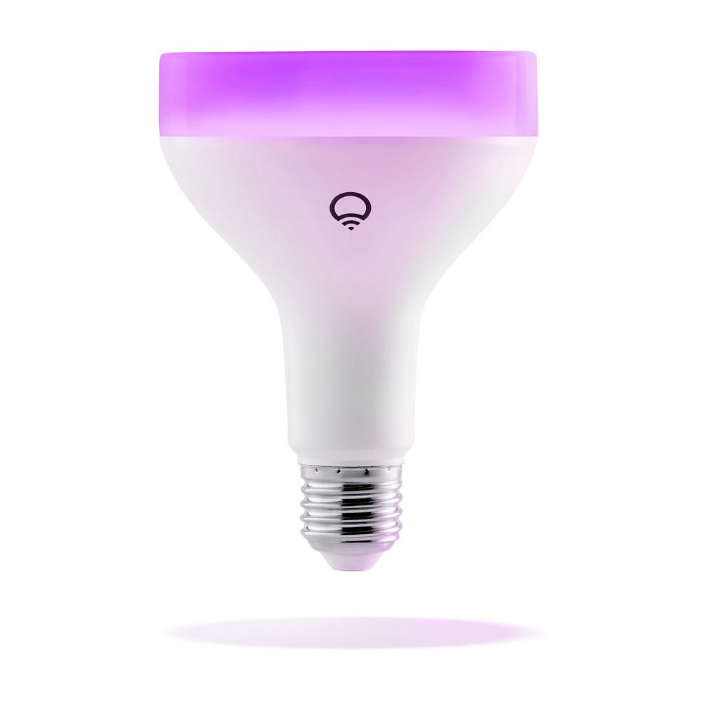 Indoor Outdoor Color Changing Light Bulb Led Bulbs 75 Watt Equivalent Br30 Multi Color Dimmable Wi Fi Smart Connected Led Light