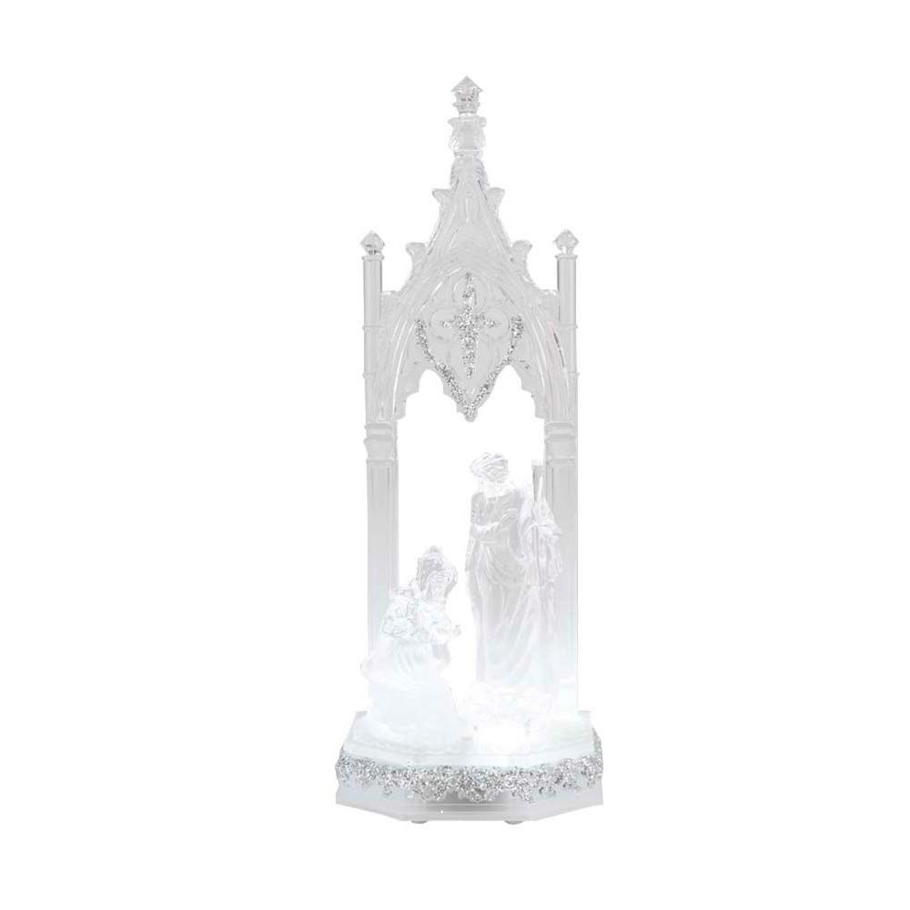 Home Accents Holiday 12 in. Crystalline Nativity Scene524612588HD