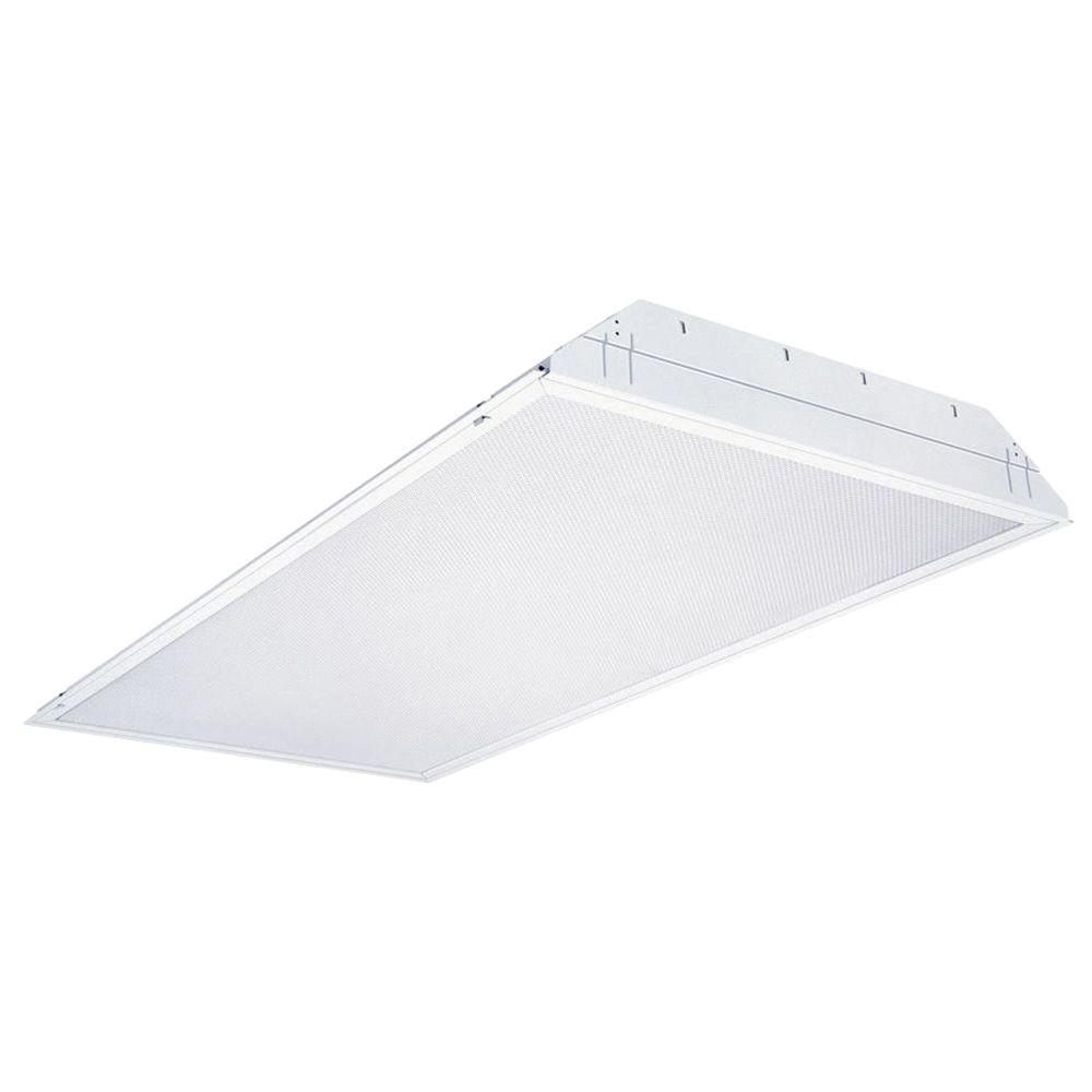 Lithonia Lighting 2gt8 4 32 A12 Mvolt 1 4 Mvispws1836lp741 4 Light White Fluorescent Troffer