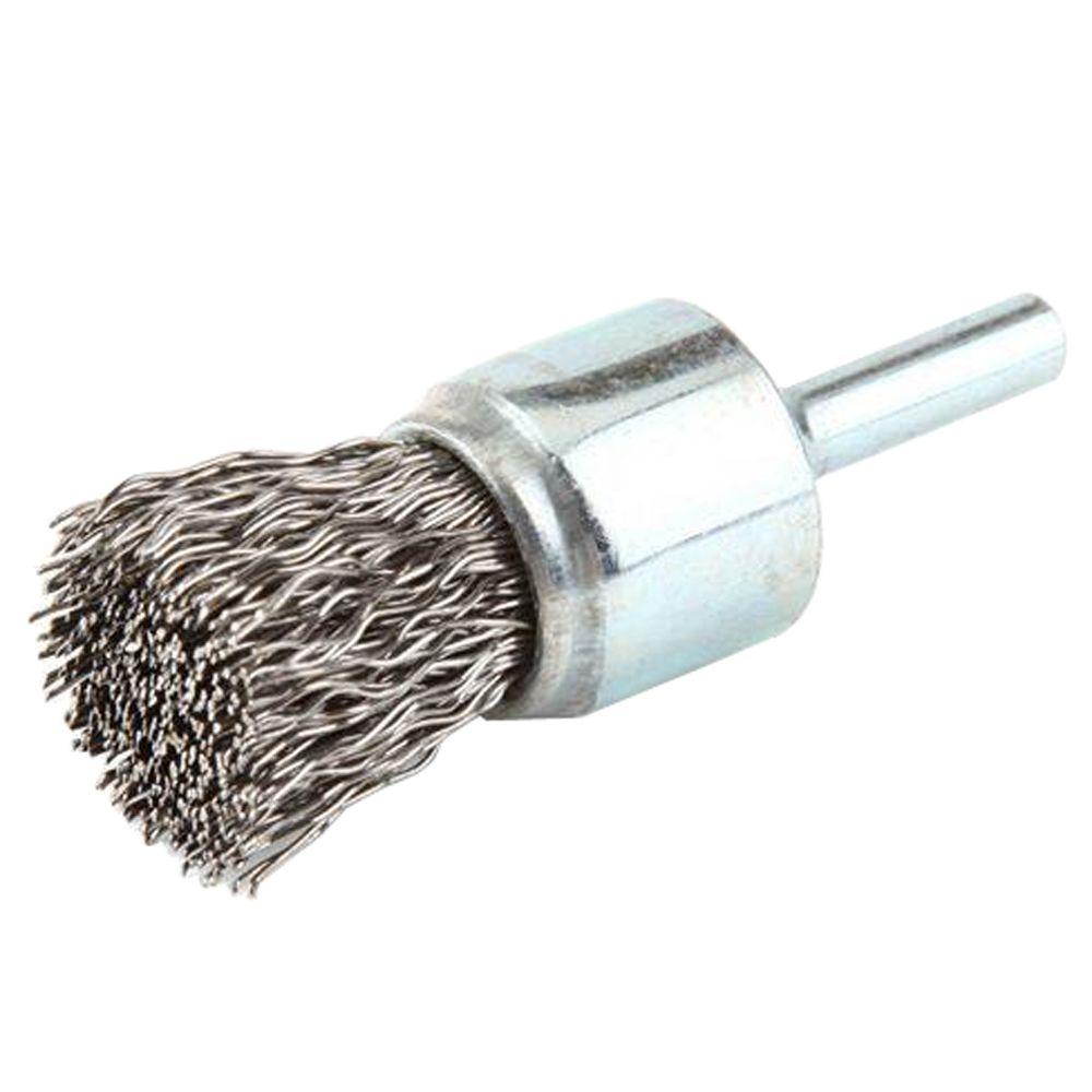 Lincoln Electric 3/4 in. Crimped End Brush-KH280 - The Home Depot