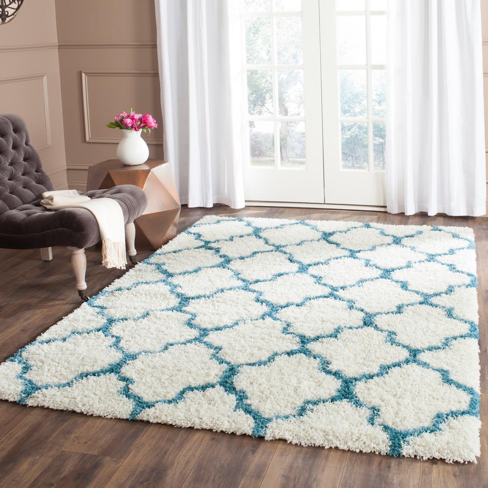 8 X 10 Blue Area Rugs The Home Depot Kids Ivory Blue 8 Ft X 10 Area Rug