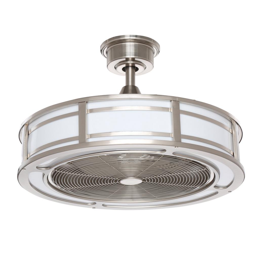 Home Decorators Collection Brette 23 inch LED Indoor/Outdoor Brushed Nickel... by Home Decorators Collection