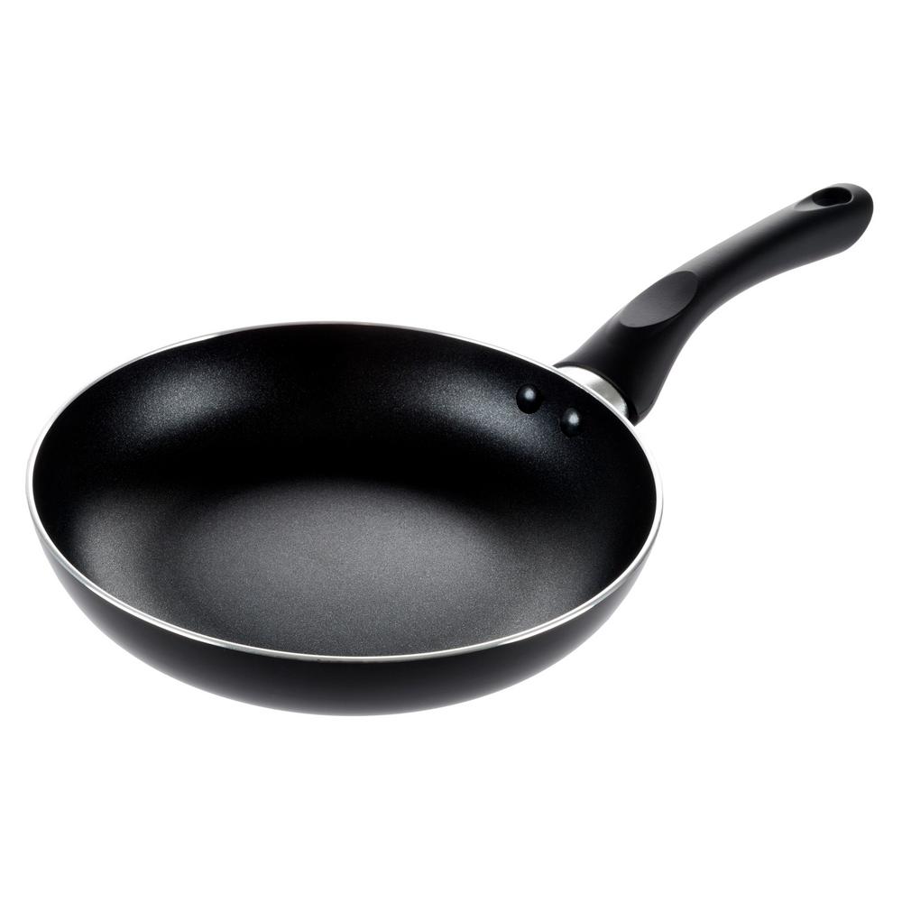 Trademark 8 in. Non Stick Round Frying Pan-HW031047 - The Home Depot