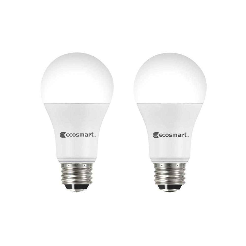 Ecosmart 40 60 100 Watt Equivalent A19 Energy Star 3 Way Led Light This Review Is From 40 60 100 Watt Equivalent A19 Energy Star 3 Way Led Light Bulb Daylight 2 Pack