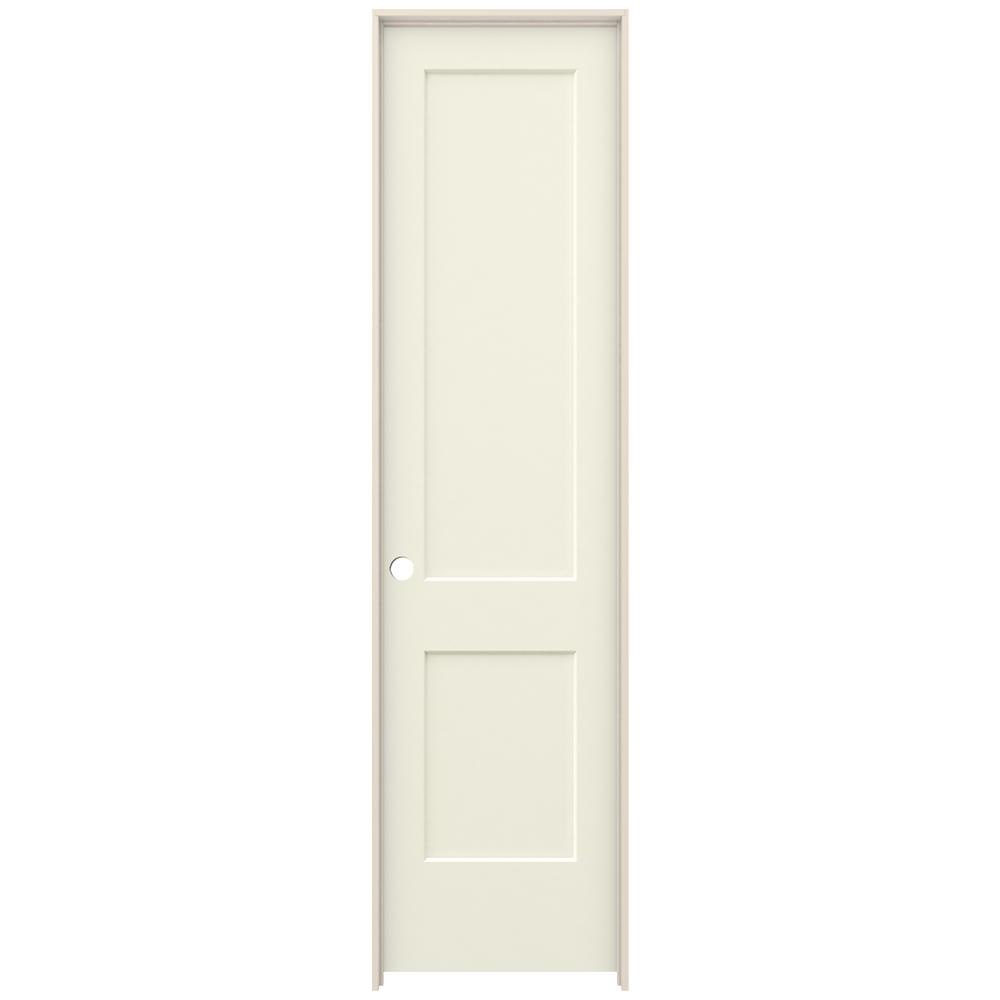 Jeld Wen 24 In X 96 In Monroe Vanilla Painted Right Hand Smooth