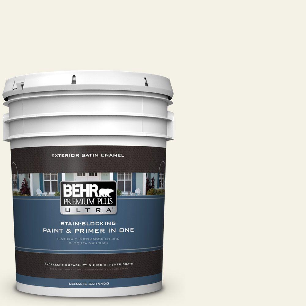 BEHR Premium Plus Ultra 5gal. BXC01 Resort White Satin