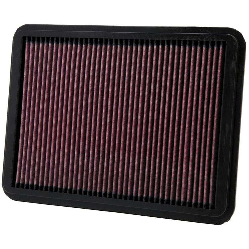 K&N Engine Air Filter - High Performance  Premium  Washable  Replacement Filter  2000-2015 Toyota/Lexus V8 Truck and SUV (4 Runner  Sequoia  Prado  Tundra  GX470)  33-2144