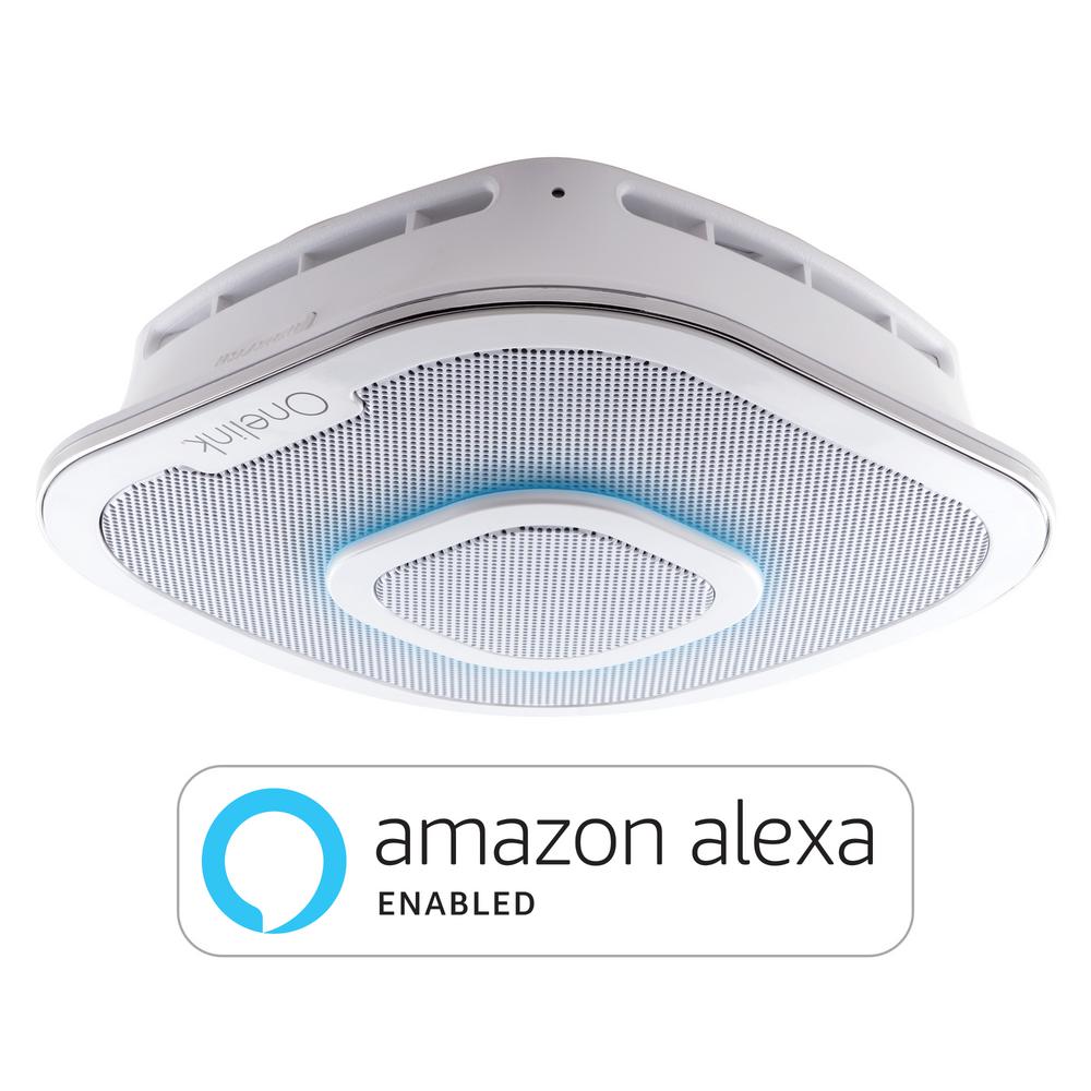 First Alert Battery Operated Smoke And Carbon Monoxide Detector First Alert Onelink Safe And Sound Smart Hardwired Smoke Carbon Monoxide Alarm With Alexa