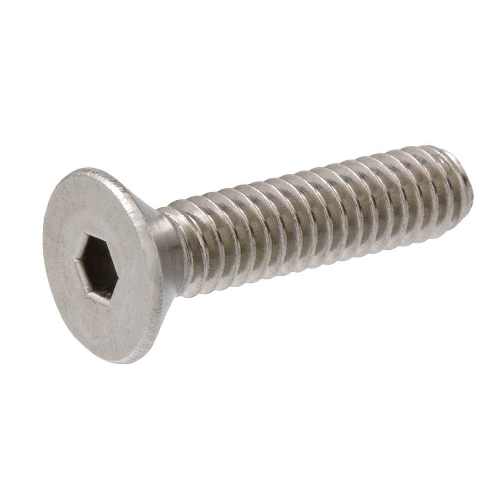 5/16-18 x 1-1/4" Stainless Steel Tamper Proof Security Button Head Screw Hex Pin 