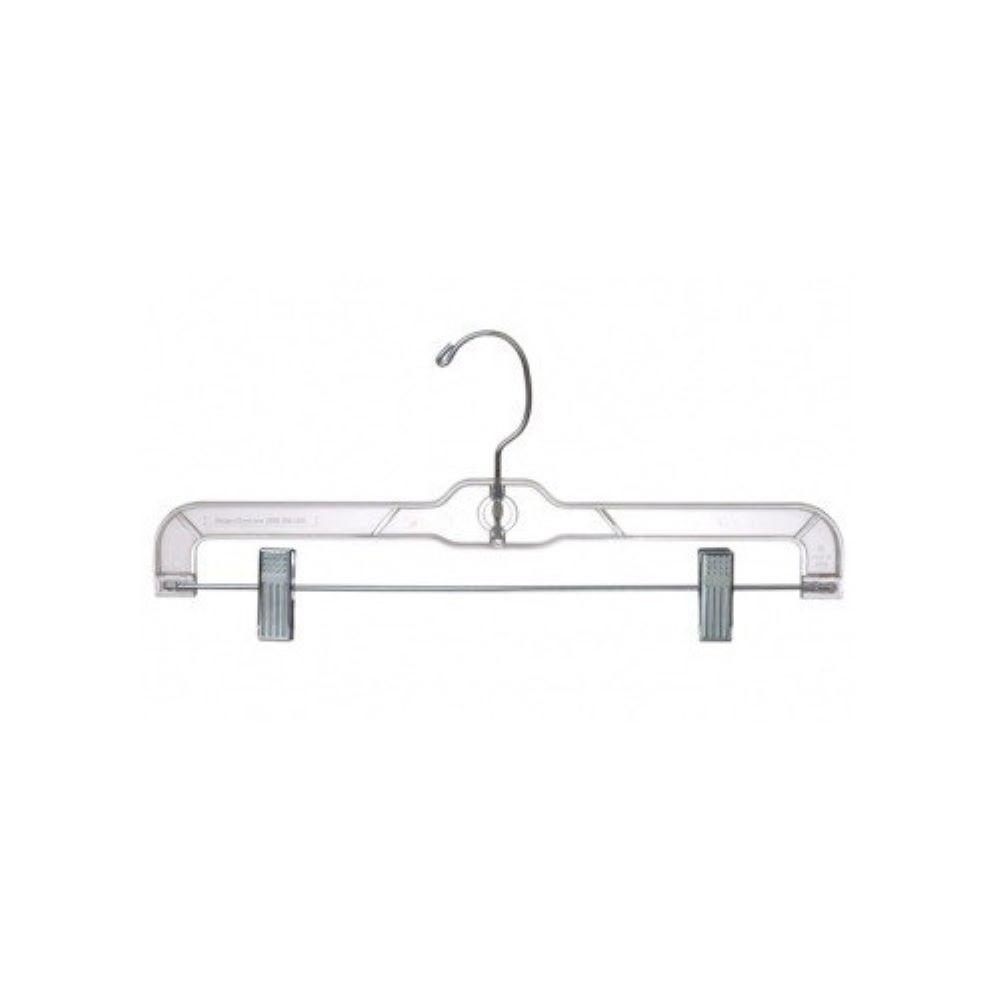 Set of 5 Blue Plastic coat hangers Skirt hangers Trouser hangers Suit Hanger