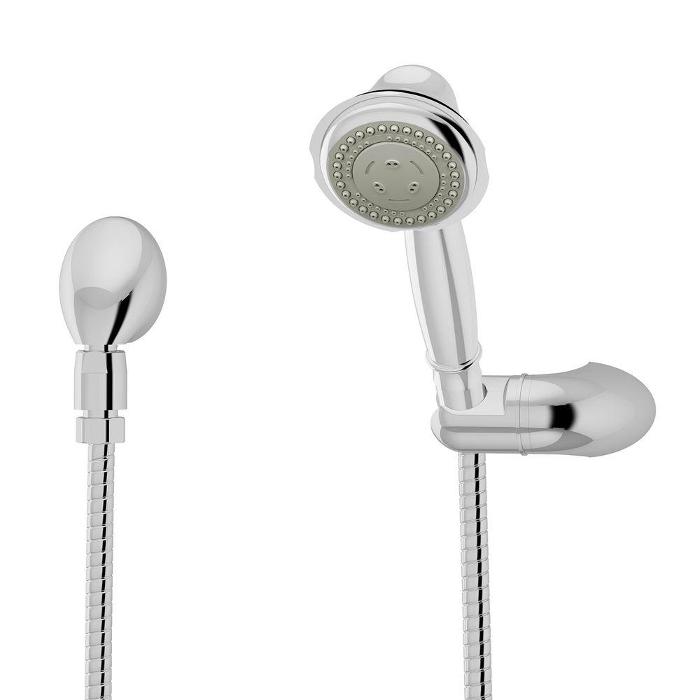 Symmons 3Spray 4 in. Single Wall Mount Handheld Shower Head in Chrome