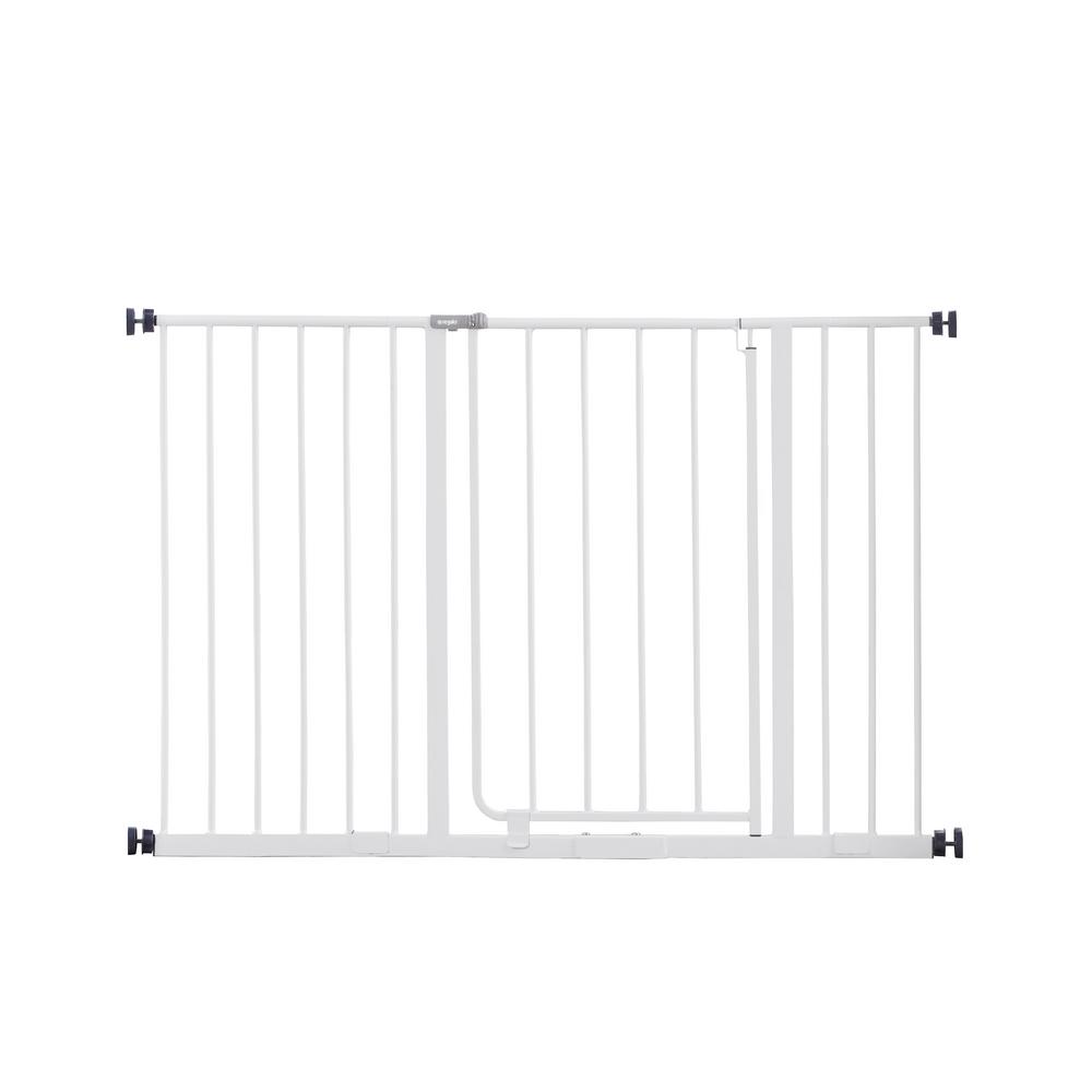 30in Metal Easy Open Extra Wide Walk-Through Gate