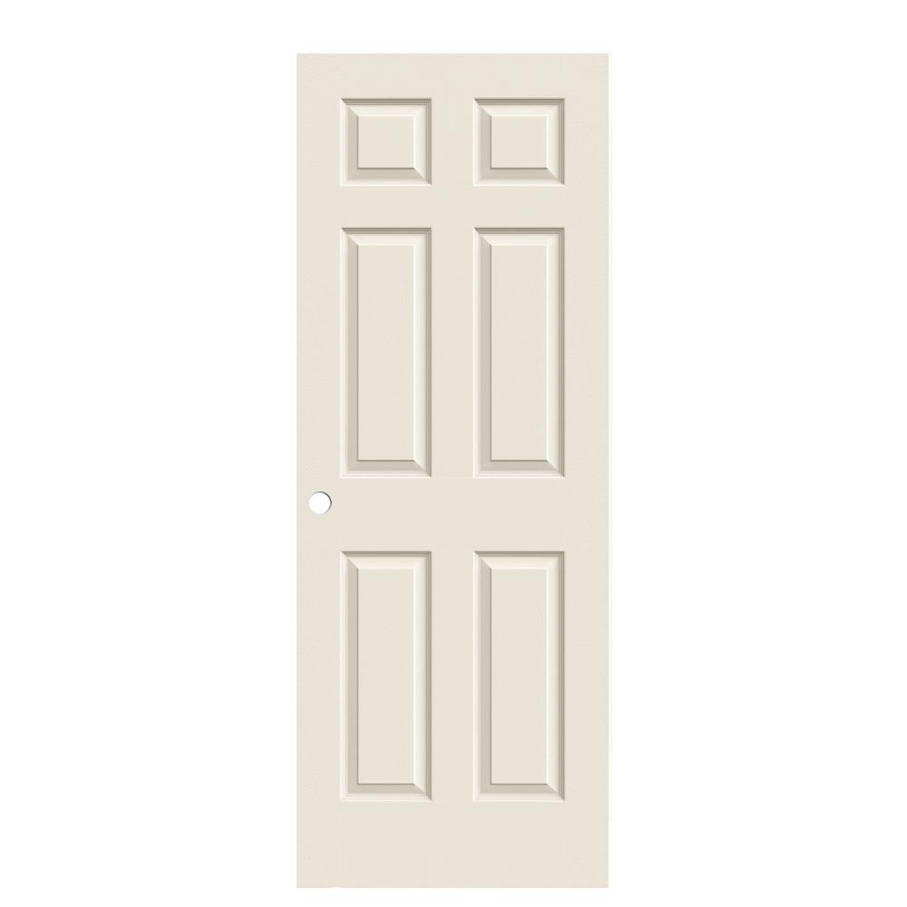 22 Interior Closet Doors Windows The Home Depot 28 In X 80 Colonist Primed Textured Molded Composite Mdf Interior Door Slab
