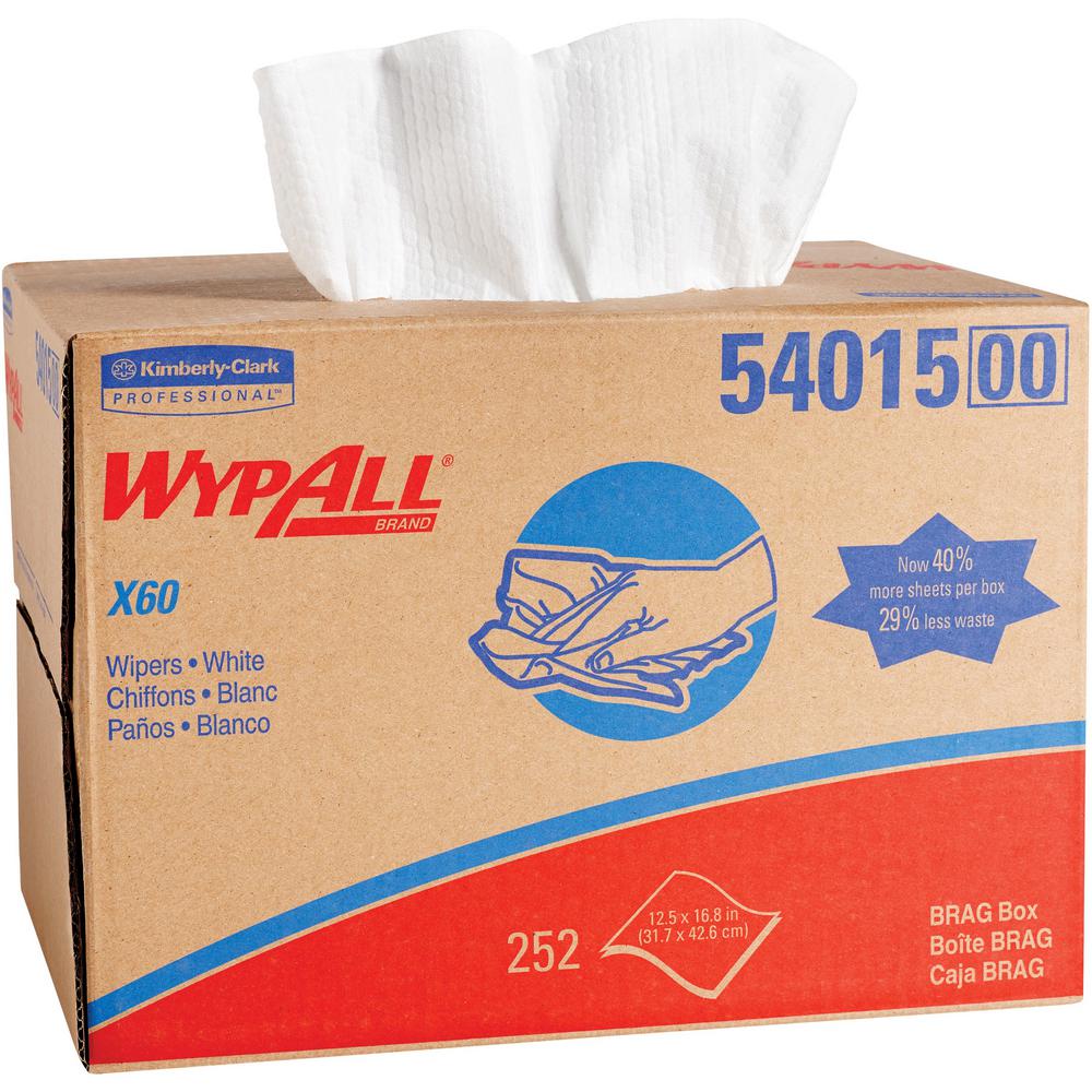 WYPALL X60 White Reusable Cleaning Wipes (252Count)KCC54015 The