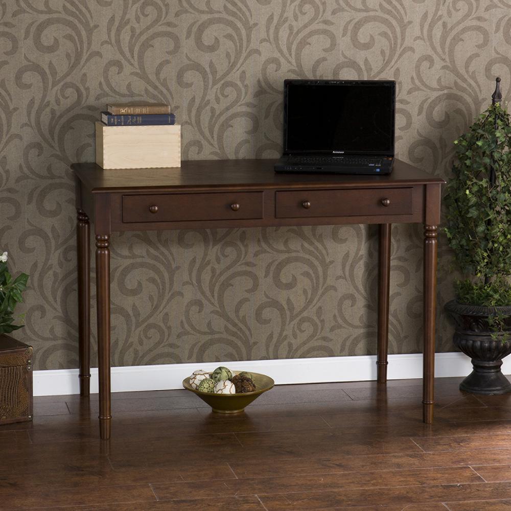 Espresso Desk With Drawers Ho8799 The Home Depot Espresso Desk With Drawers Ho8799 The