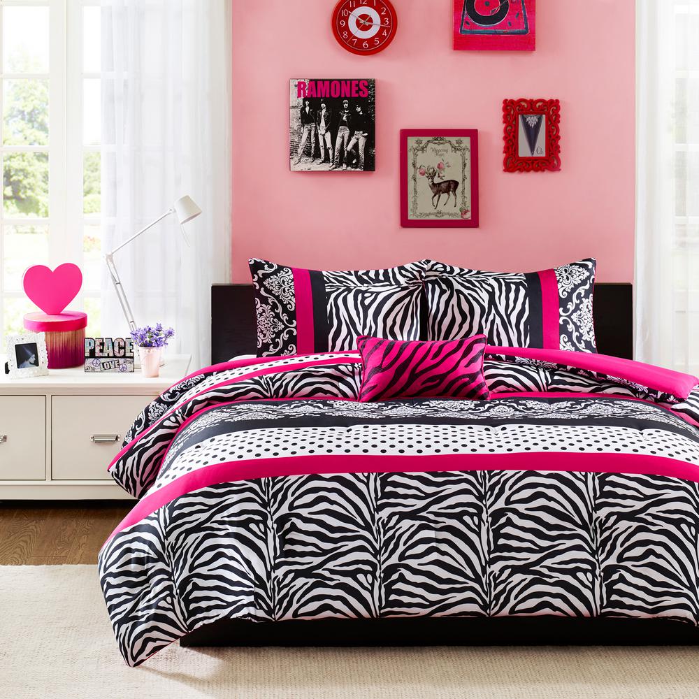 Pink Comforters Bedding Sets The Home Depot