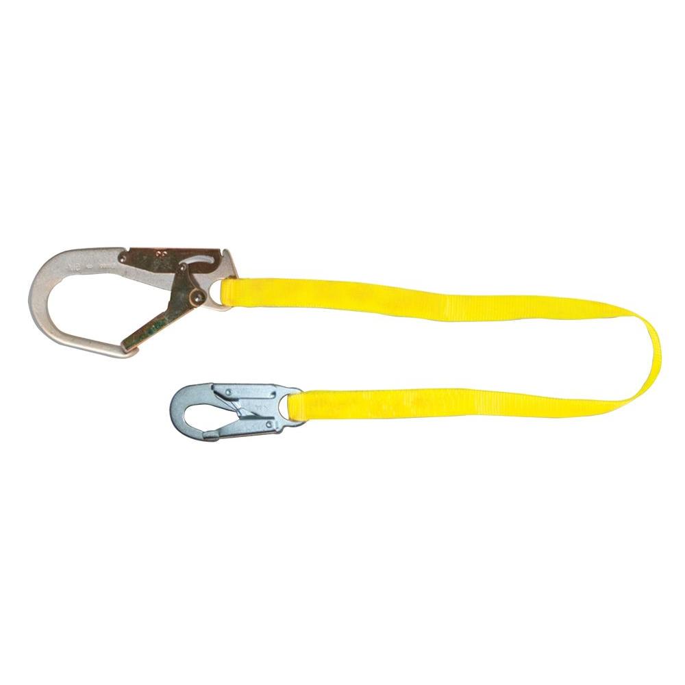 Guardian Fall Protection 6 ft. Double Leg NonShock Absorbing Lanyard