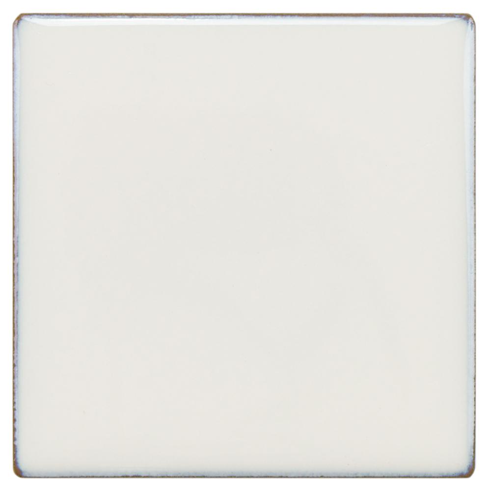 Merola Tile Essence Ivory White 4 in. x 4 in. Porcelain Floor and Wall