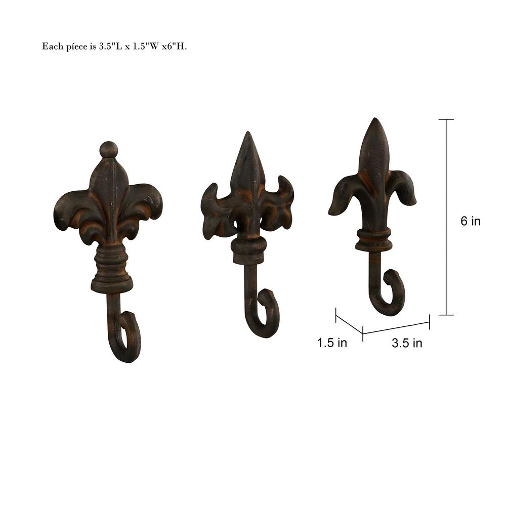 wrought iron hooks home depot