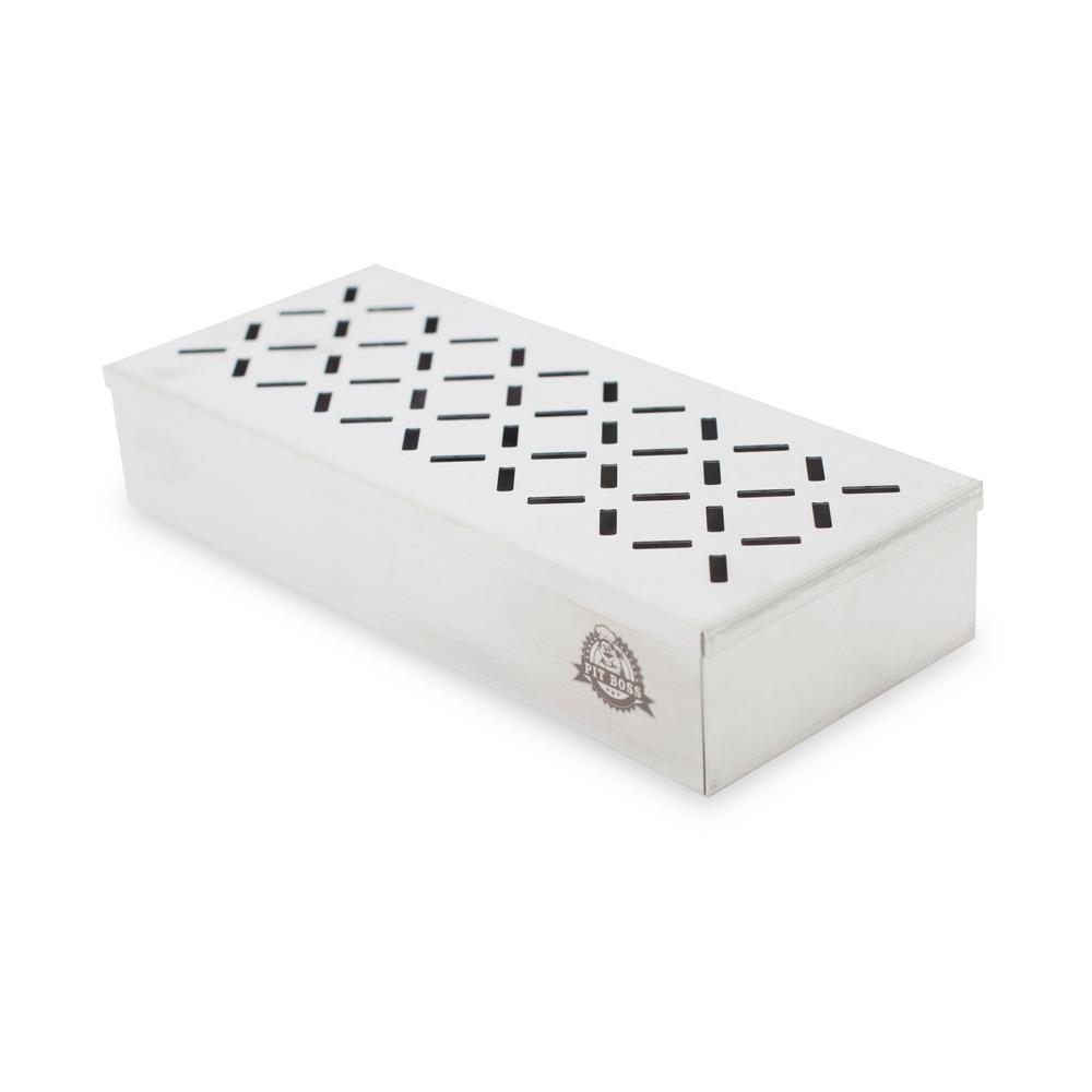 Pit Boss Stainless Steel Smoker Box for BBQ Grill Wood Chips - Add Real Barbecue... by Pit Boss