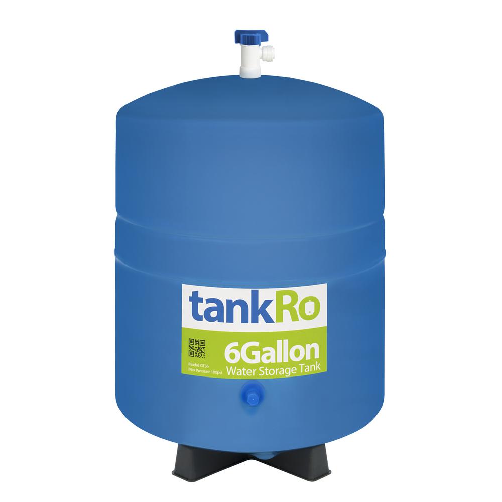 Express Water 6 Gallon RO Expansion Tank Compact Reverse Osmosis Water Storage Pressure Tank