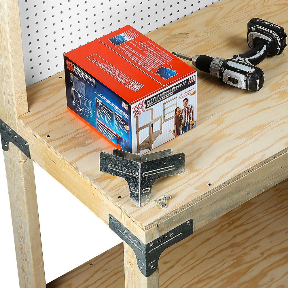 Workbench Shelving Hardware Kit Durable Hardware Fastener 8x Connectors