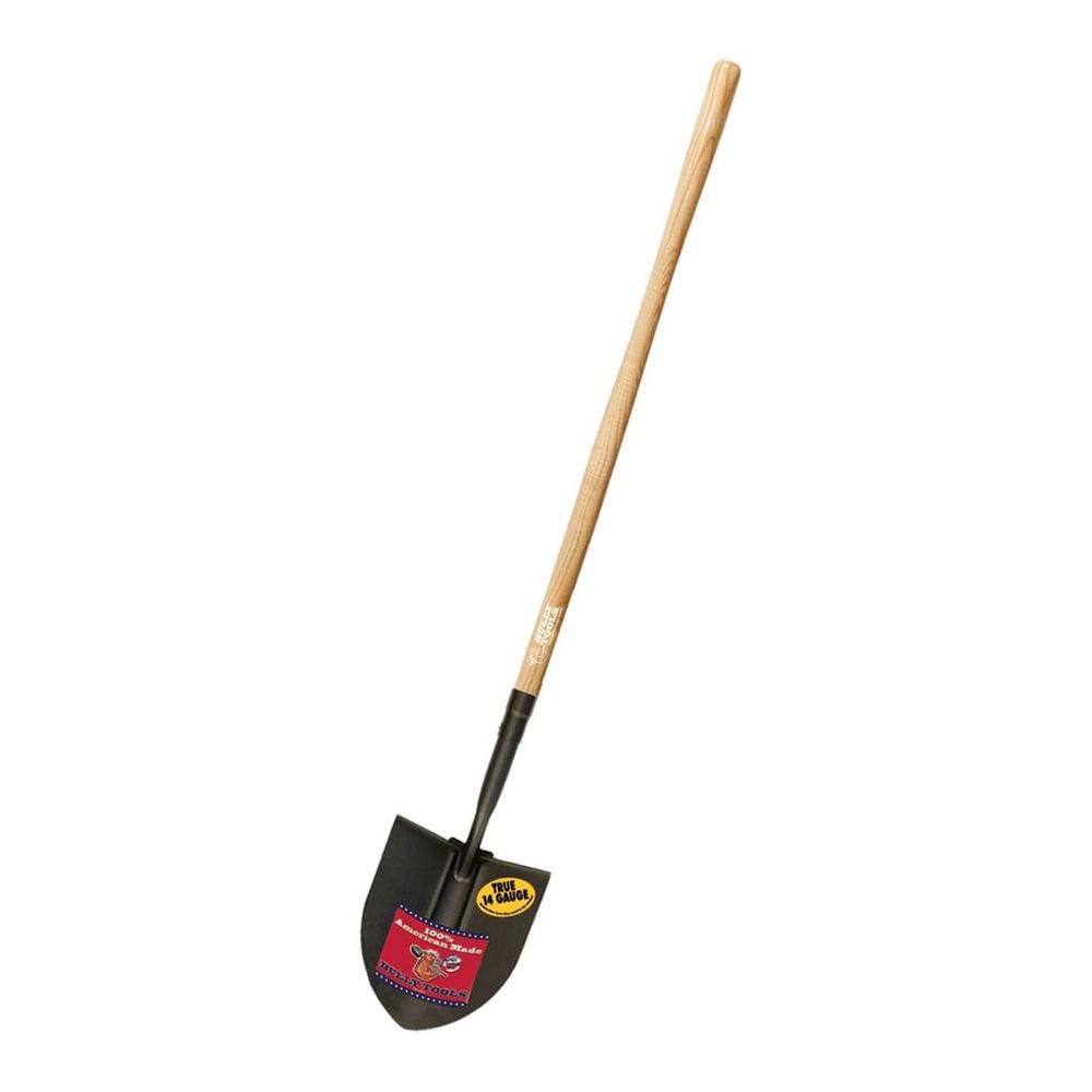 Bully Tools 12Gauge Irrigation Shovel with American Ash Long Handle