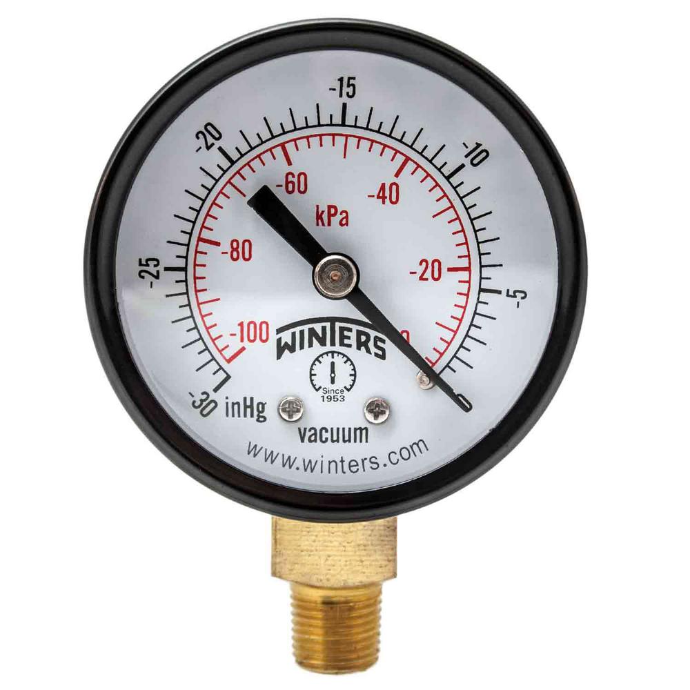 vacuum pressure gauge ranges
