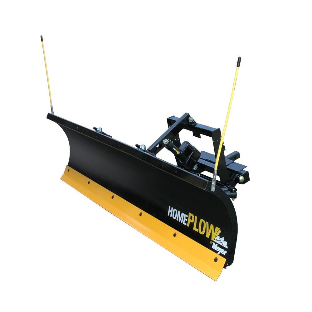 Home Plow by Meyer 80 in. x 22 in. Residential Electric Auto Angle Snow