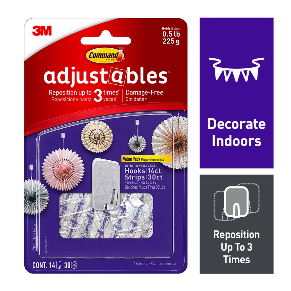 clear rubber adhesive strips