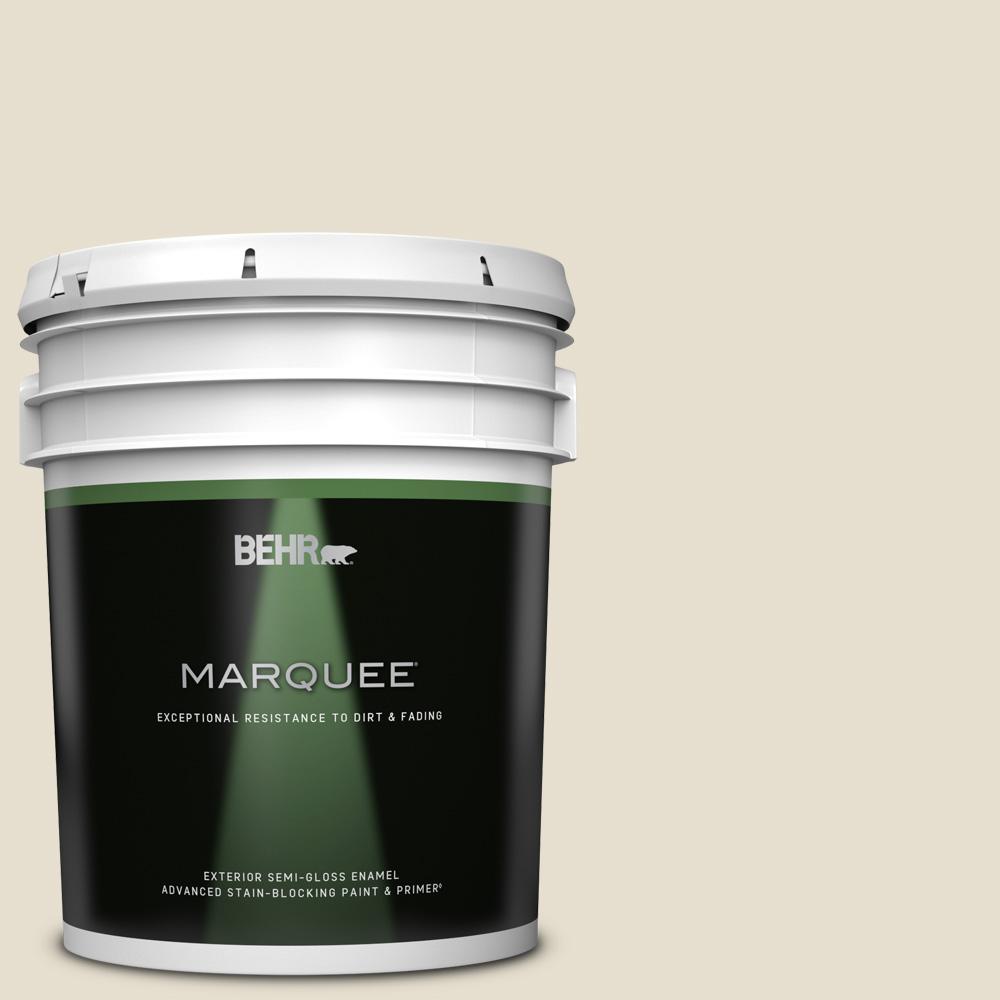 BEHR MARQUEE 5 gal. 750C2 Hazelnut Cream SemiGloss BEHR MARQUEE 5 gal. 750C2 Hazelnut Cream SemiGloss