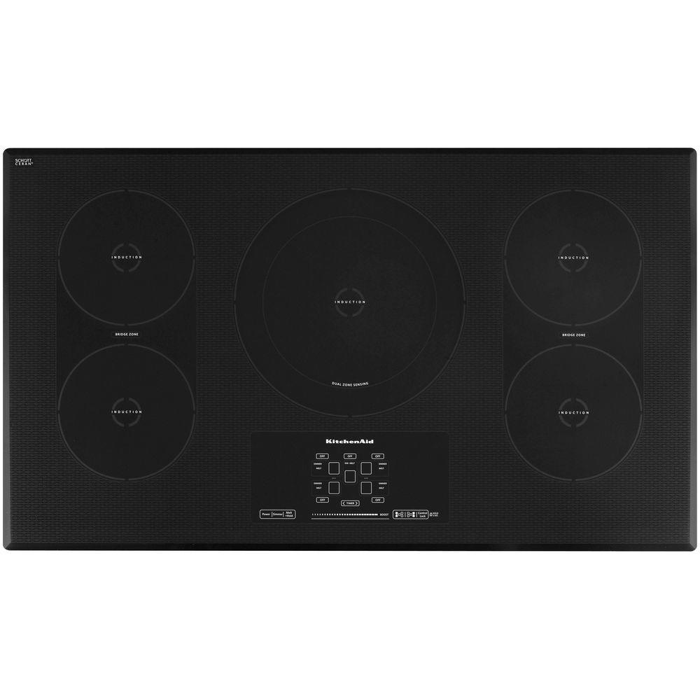 Digital Display Kitchenaid Cooktops Appliances The Home Depot