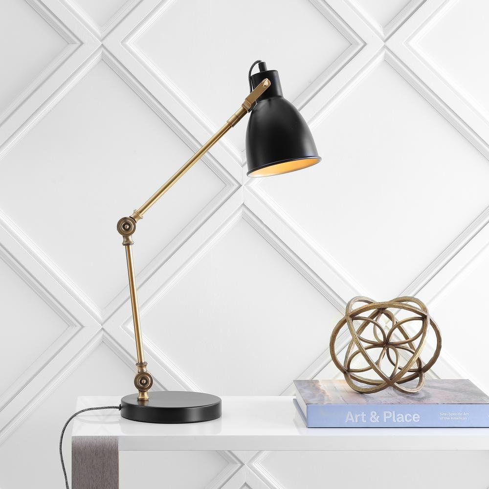 brushed gold desk lamp