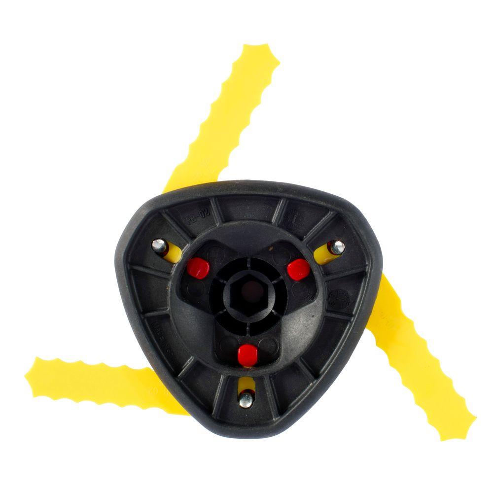 RinoTuff PushNLoad 3Blade Universal Trimmer Head16234 The Home Depot