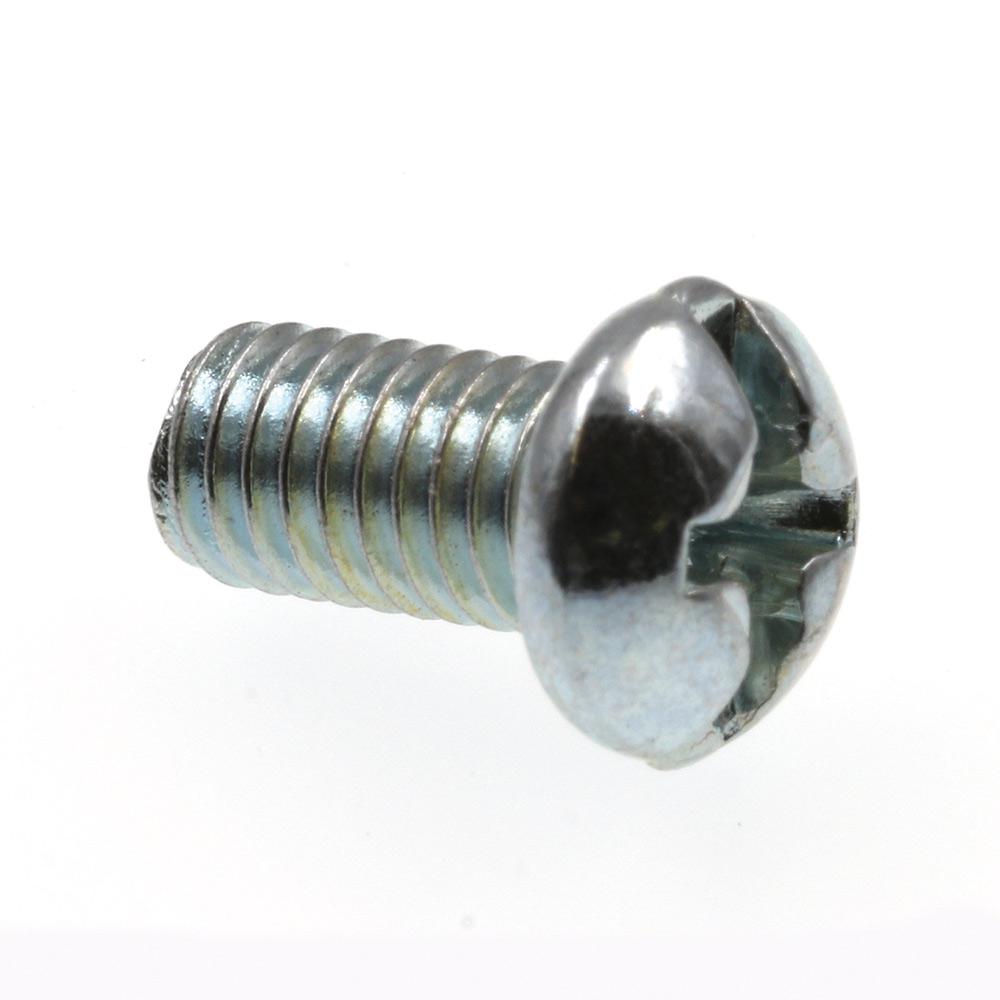 Prime-Line 9004006 Machine Screw Zinc Plated Steel Slotted//Phillips Combo 10-32 X 3//8 in Round Head Pack of 75
