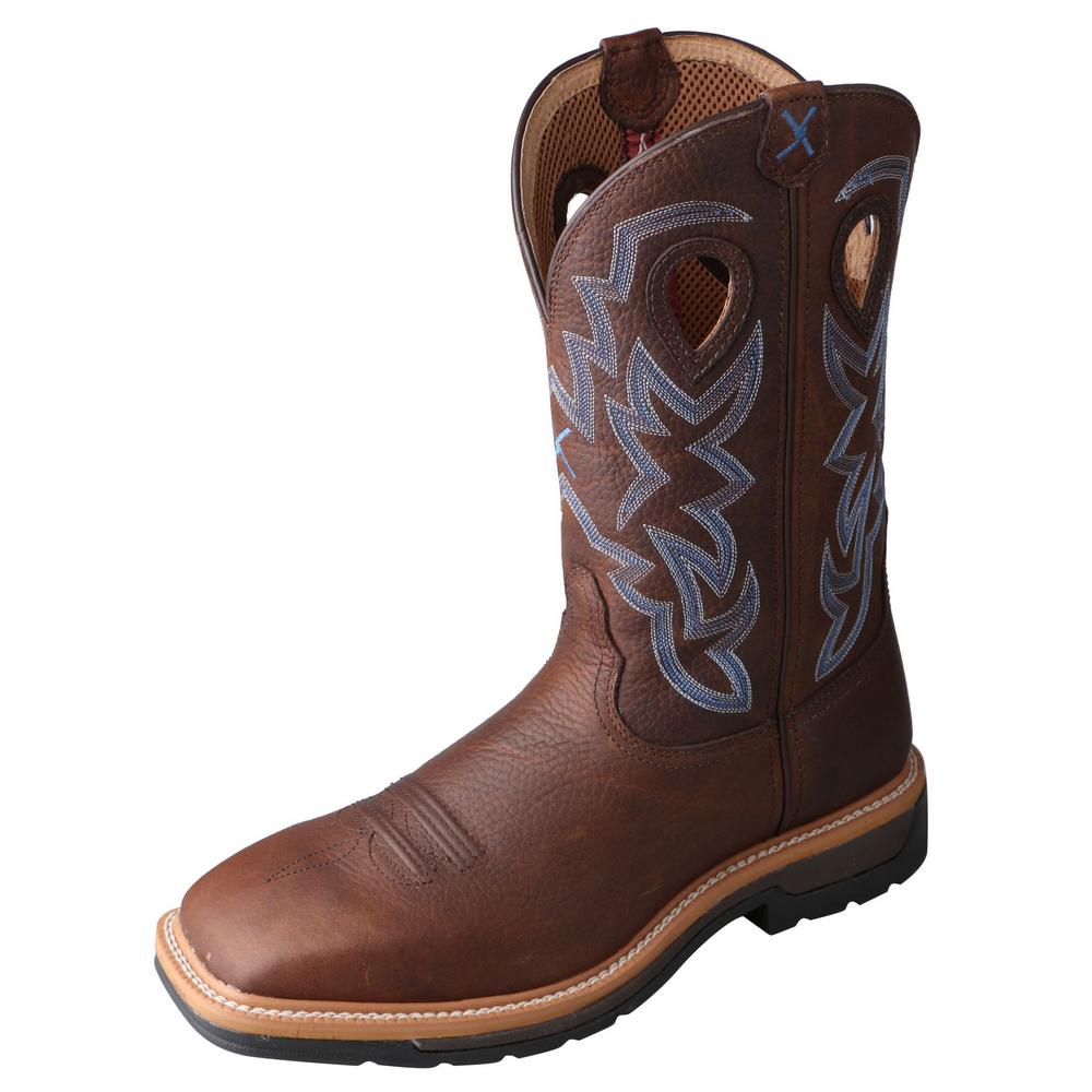 western safety toe boots