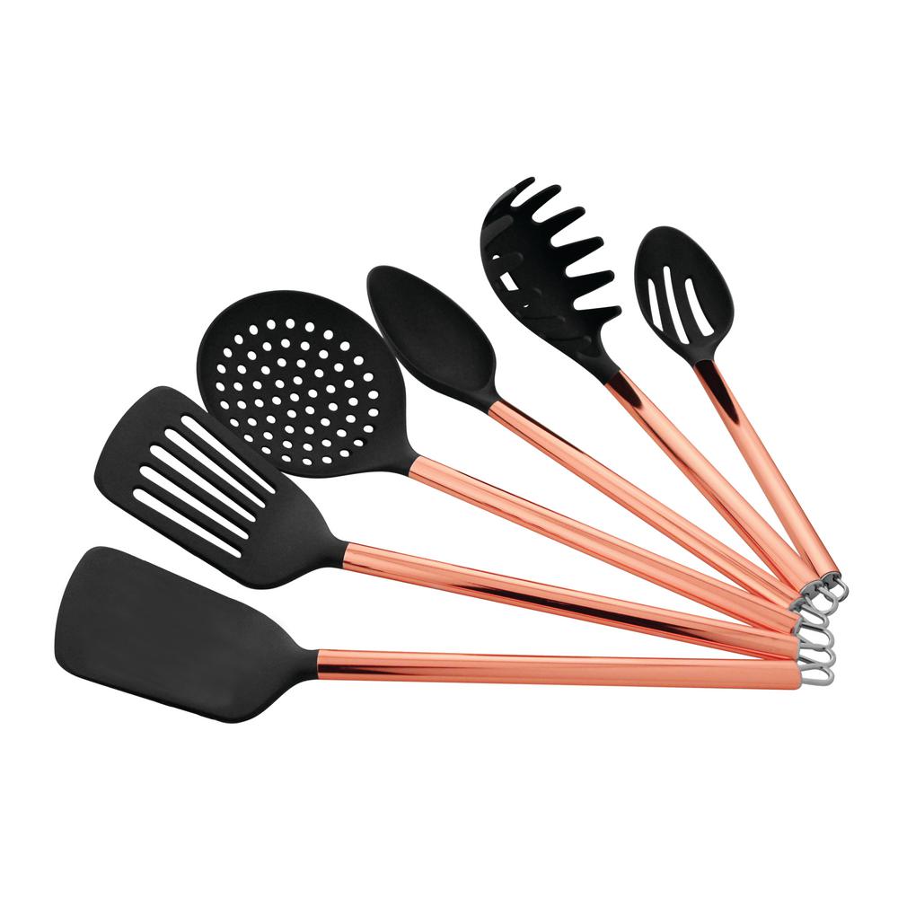 Old Dutch 15 Piece Copper Kitchen Tools And Caddy Set 1512 The